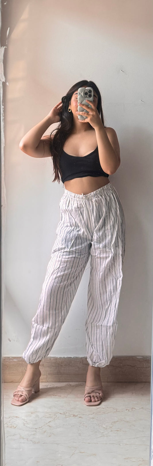 Stripped Plazzo pant