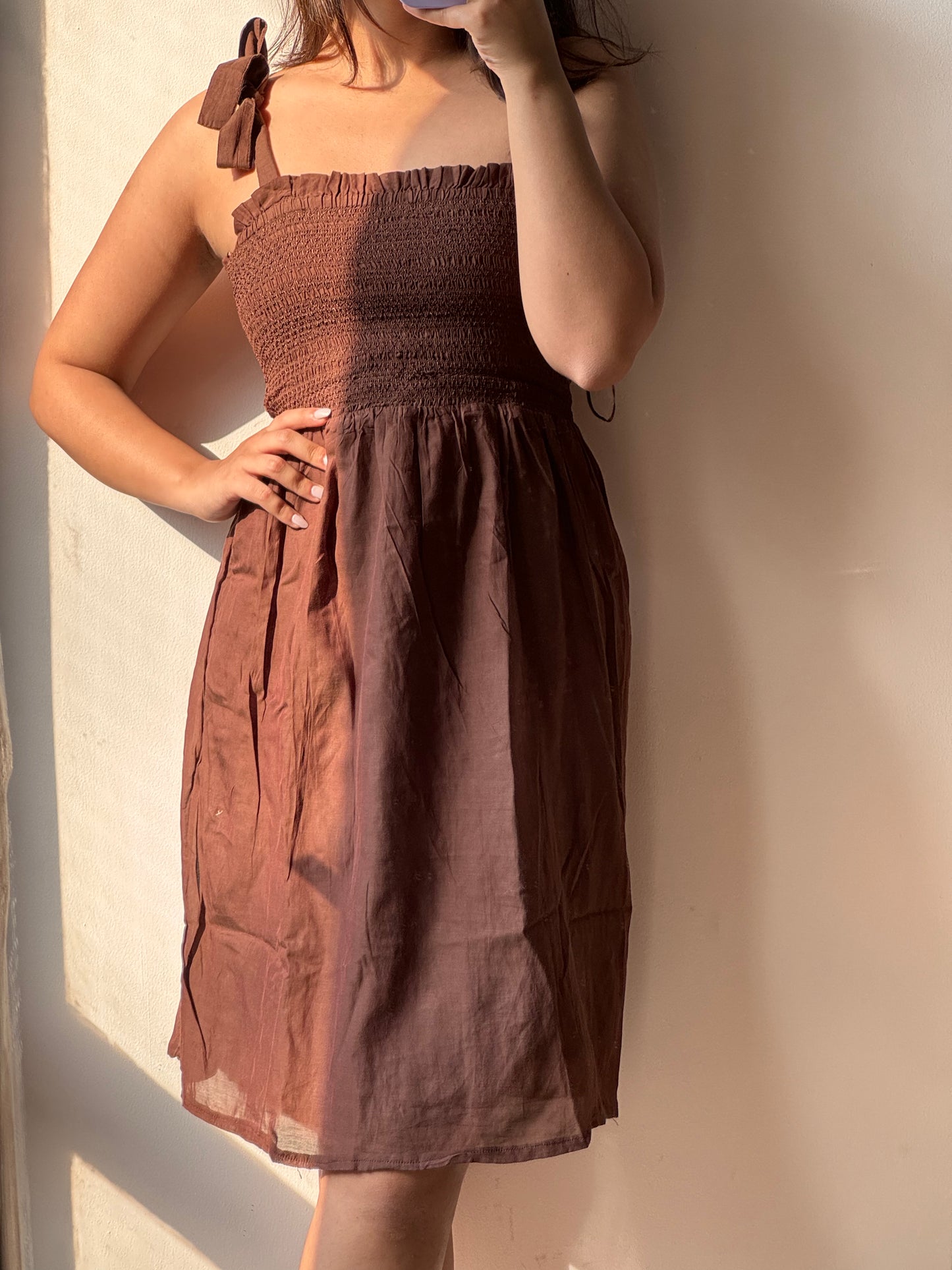 Brown Dress