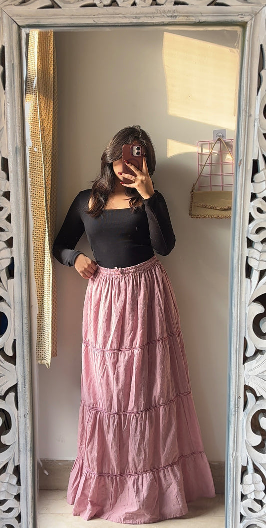 Dusty Pink Skirt