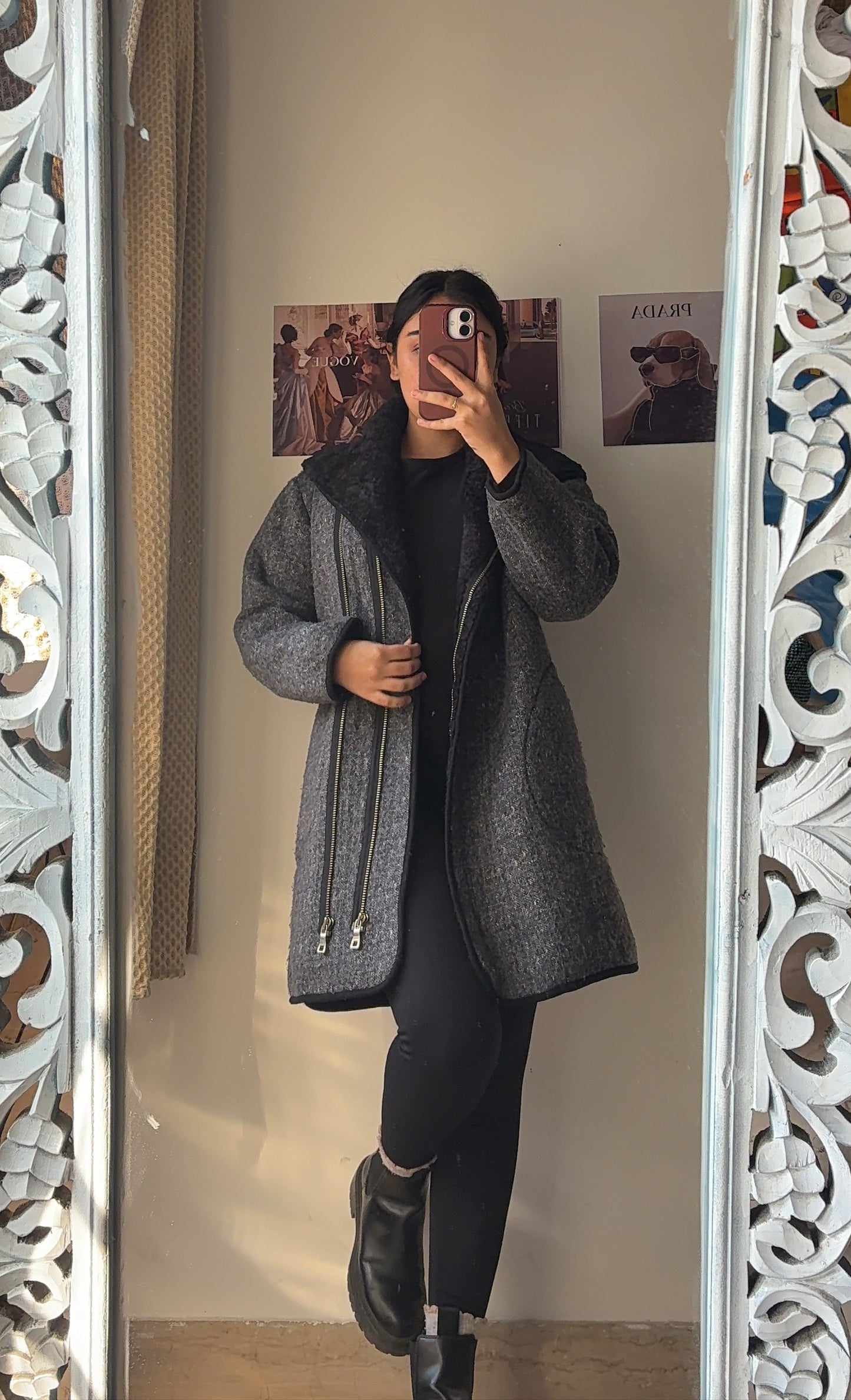 Grey Overcoat