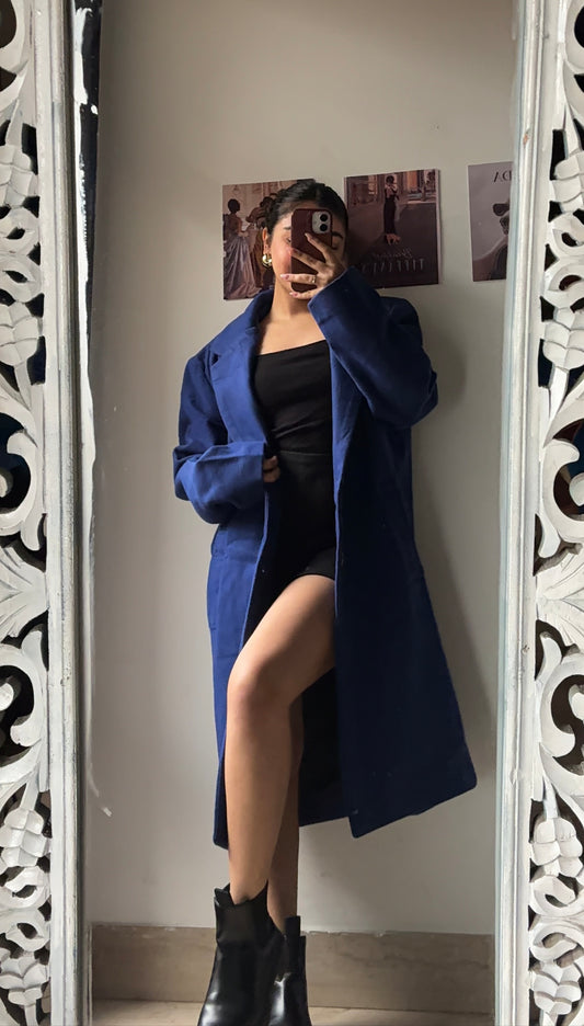 Royal Blue Overcoat