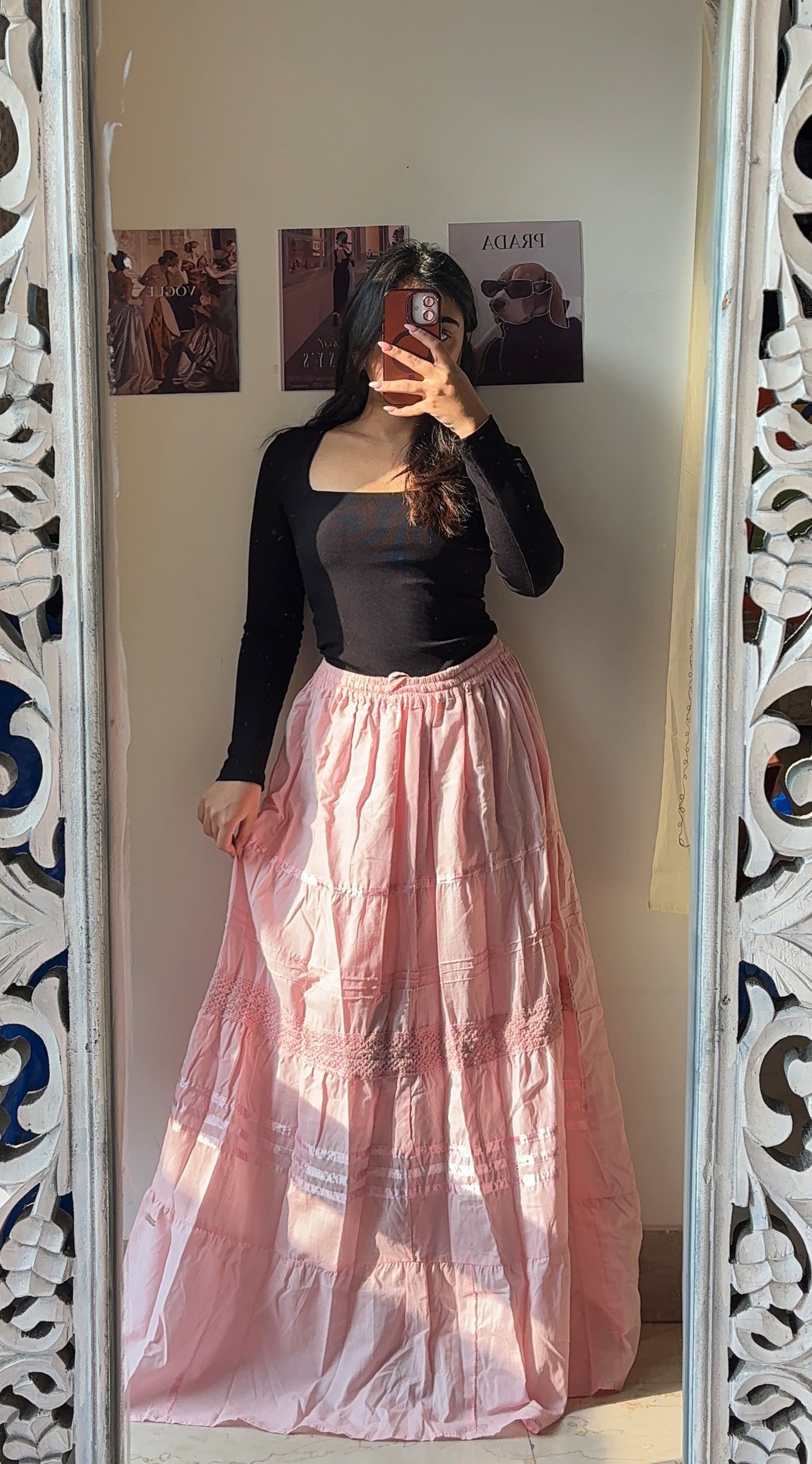 Light Pink Skirt