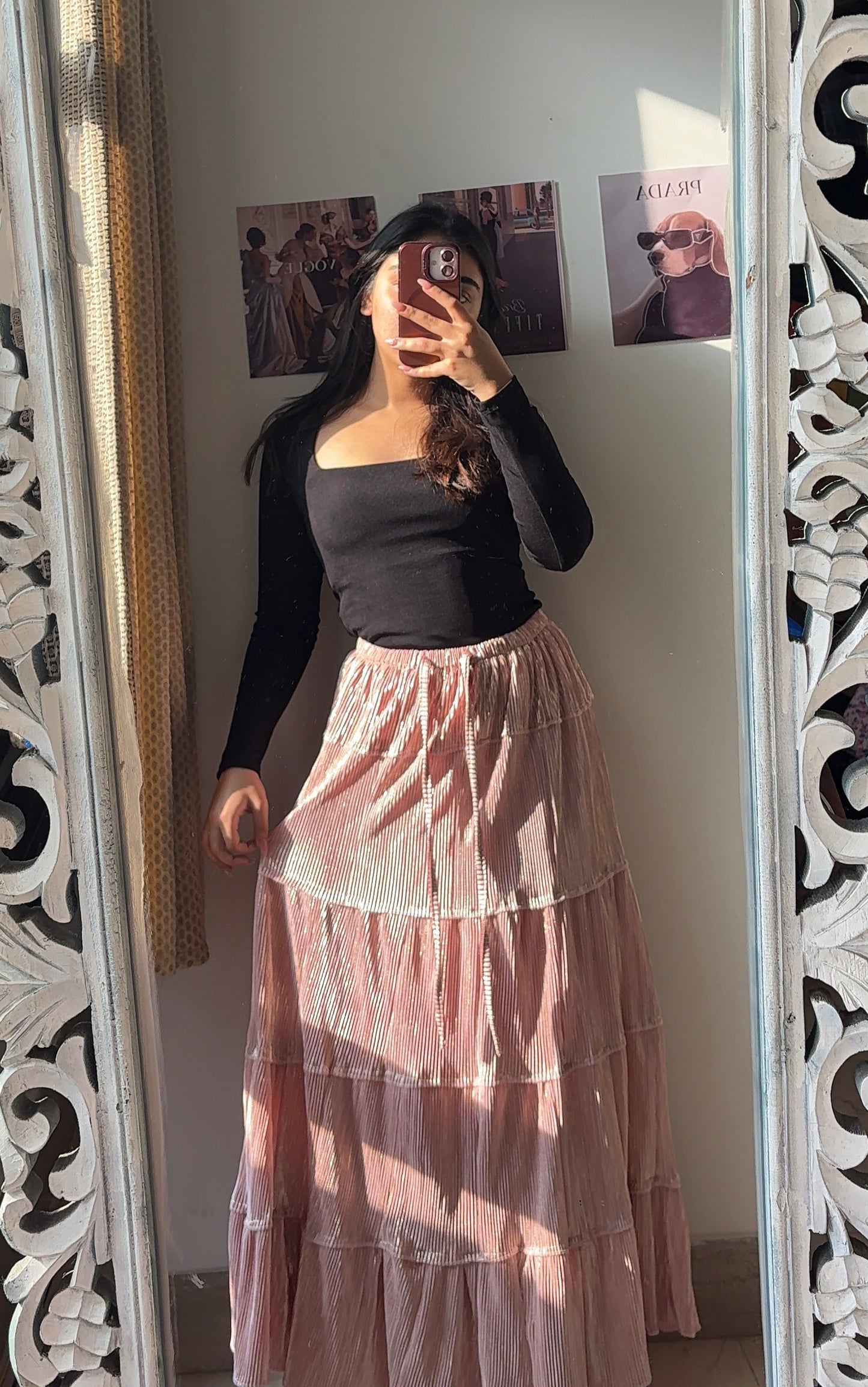 Soft Pink Skirt