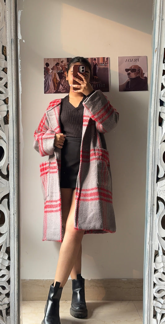 Plaid Overcoat