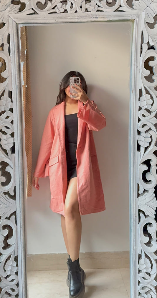 Soft Orange Overcoat