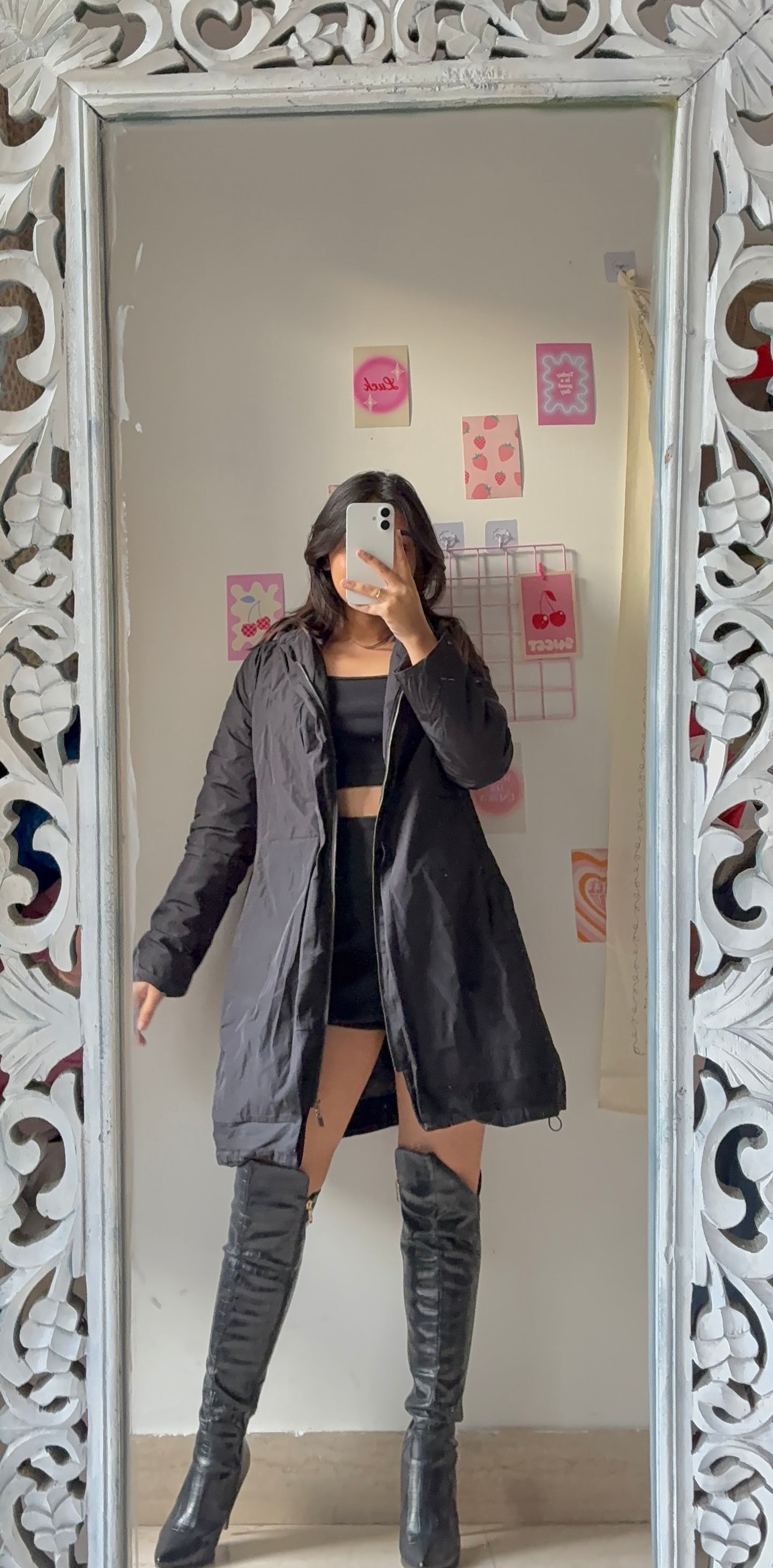 Short Black Puffer Jacket